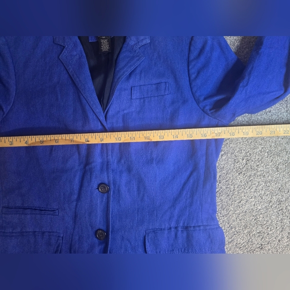 J. Crew Blazer Blue Ladies 8 Tall Business Casual Layering - Picture 6 of 10